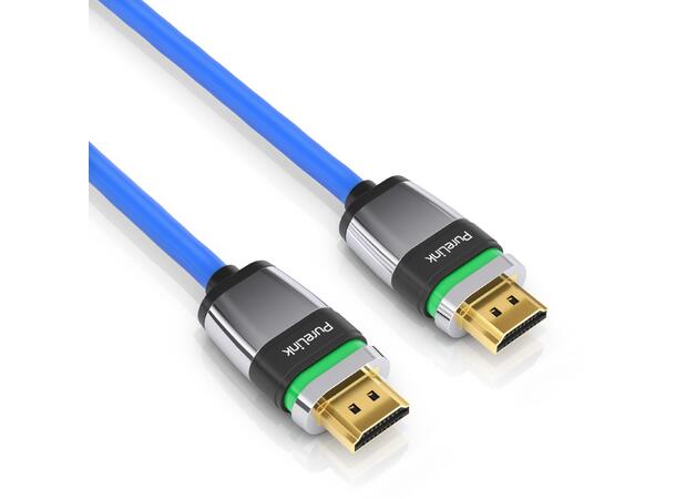 HDMI 2.0 Premium High Speed kabel 1,5m PureLink Ultimate, Blå 