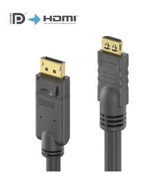 DisplayPort til HDMI kabel 4K 3m PureLink, PureInstall sort