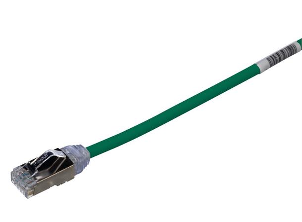 PatchKat6A F/UTP HF Grønn 1.5m, AWG28 Panduit Miniatyrpatch