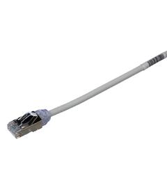 Patch kat6a F/UTP HF Grå 1.5m, AWG28 Panduit Miniatyrpatch