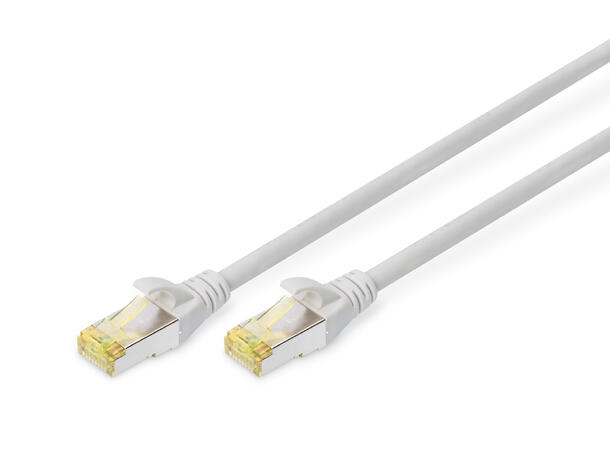 Patch kat6a S/FTP HF Grå 0.5m 