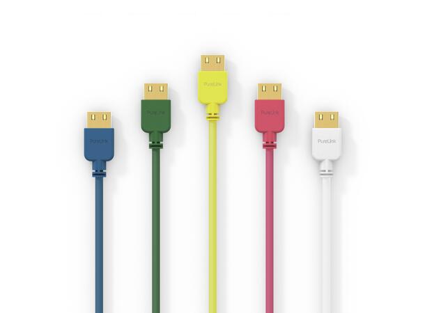 HDMI 2.0 Premium High Speed Tynn 2m PureLink, PureInstall blå