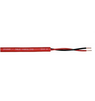 Brann- og Talevarsling 2x1mm LSZH Rød Belden Dca-s2d2a1, 500mT