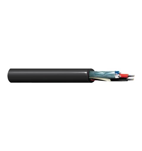 Kontroll kabel 1x2x0,38mm2+ 2x0,85mm2 Belden PVC Sort, 305mT