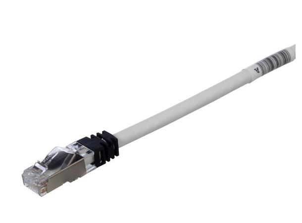 Patch kat6a 10gig S/FTP HF Grå 2.5m Panduit 