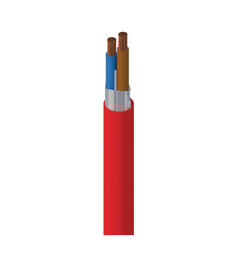 Funksjonssikker 2x1,5mm2  IEC 60331 Belden Ø=7,9mm Rød 500mT