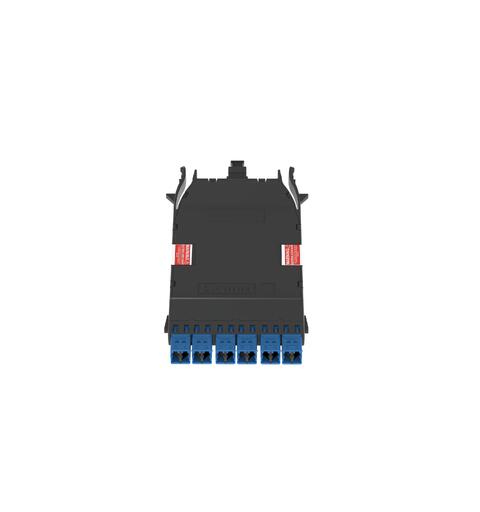 HD flex fiberkasset OS2 1xMPO - 6xLC-D Panduit, 12fiber, Method A, Flippet