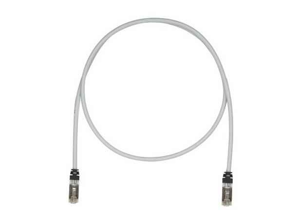 Patch kat6a 10gig S/FTP HF Grå 1m Panduit 