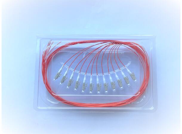 Pigtail OM1 LC 12-Pakning Orange