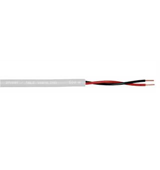 Brann- og Talevarsling 2x1mm LSZH Hvit Belden Dca-s2d2a1, 100m eske