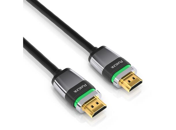 HDMI 1.4 High Speed kabel 10m PureLink Ultimate, Sort aktiv