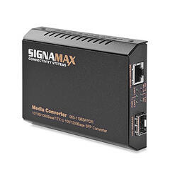 Mediakonverter 10/100/1000BaseT/TX SFP Signamax 1000BaseSX MM