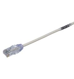 Patch kat6 UTP HF Offwhite 1.5m, AWG28 Panduit Miniatyrpatch
