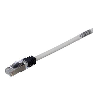 Patch kat6a 10gig S/FTP HF Grå 1.5m Panduit