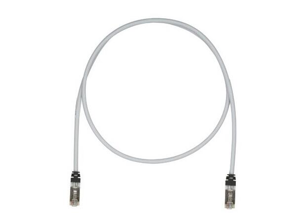 Patch kat6a 10gig S/FTP HF Grå 1.5m Panduit 
