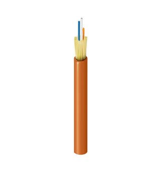 Fiberkabel OM3 G8 Inne/ute Flammehemmet halogenfri fast kleding