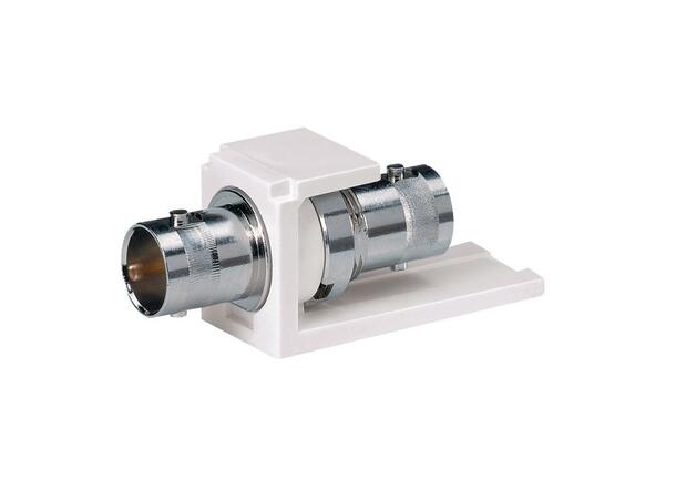 Mini-Com BNC Modul 75 Ohm Hvit Panduit 