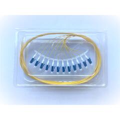 Pigtail OS2 LC 12-pakning Yellow