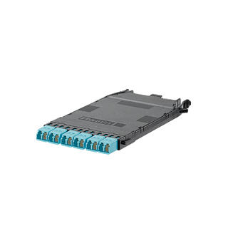 HD flex fiberkasset OM4 1xMPO - 6xLC-D Panduit, 12fiber, Method A