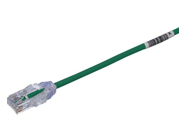 Patch kat6 UTP HF Grønn 1.5m, AWG28 Panduit Miniatyrpatch 