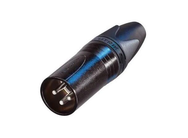 XLR 3pol han for kabel 