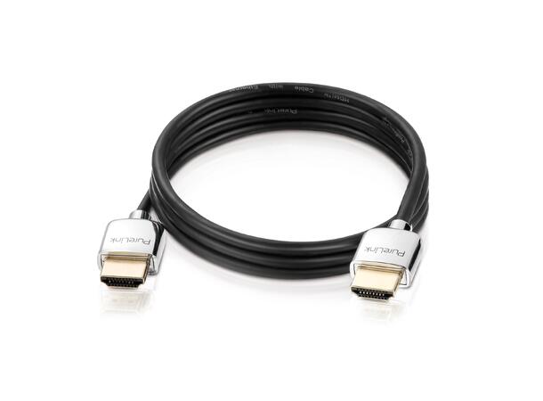 HDMI 2.0 Premium High Speed Tynn 1m PureLink, ProSpeed Sort 