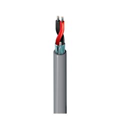 Lyd/kontroll 1p analog fleksibel Belden AWG22 Ø=3,5mm LSZH Grå, 500mT
