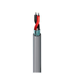 Lyd/kontroll 1p analog fleksibel Belden AWG22 Ø=3,5mm LSZH Grå, 500mT