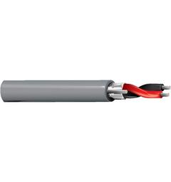 Lyd/kontroll 1p analog fleksibel Belden AWG22 Ø=3,4mm PVC Sort, 305mT