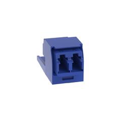 Mini-Com LC-D Fiberadapter OS2 Blå Panduit