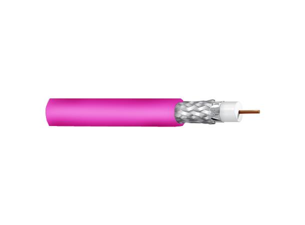 Videokoaks RG6 UHDTV 6 GHz SDI LSZH Belden  Ø=6,9mm Dca-s1d1a1 lilla, 500mT