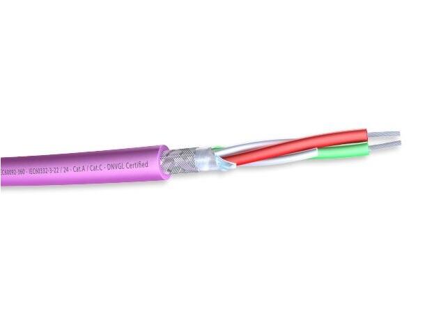 Armada Profibus DP 1x2x22AWG DNV SHF-2 Flertrådet, Violet 