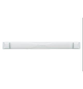 Blindpanel 19",1U,White Panduit, Square Hole,Tool-Less