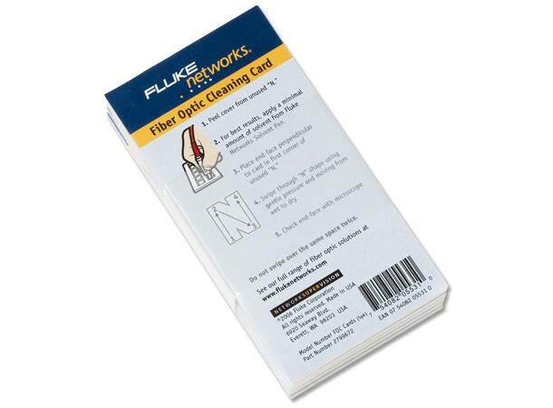 Renseark fiber 5 pk, 12 konakter pr atk Fluke Networks 