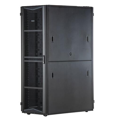 FlexFusion Cabinet 42RU 800mmx1200mm Brush Seal, Left PDU BRKT Sort