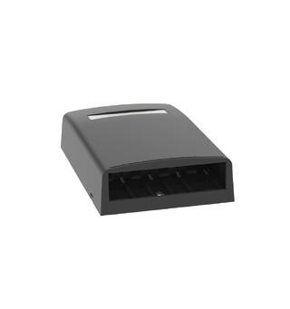 Panduit Uttak Påvegg Sort for 4 Mini-Com moduler