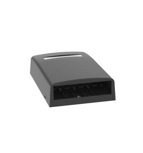 Panduit Uttak Påvegg Sort for 4 Mini-Com moduler