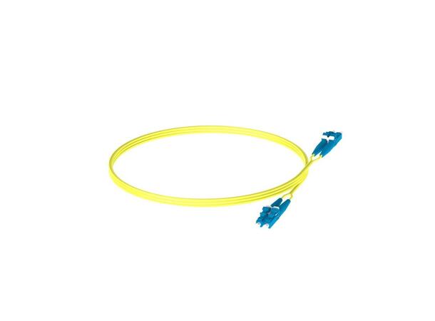 Fiberpatch, OS2, LC Dupl, 3m Panduit NetKey® 1,6mm 