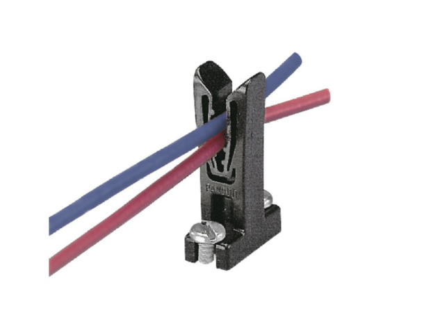 Quick-Build™ Harness Board wire holder #28-#16, #8 Screw (M4) pk à 100stk 
