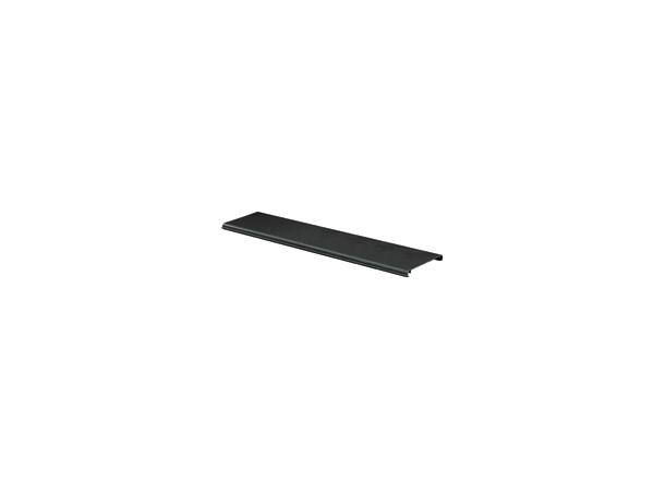 FiberRunner 6x4" Lokk, Sort Panduit 