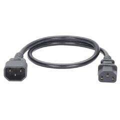 SmartZone  Power Cord 1,2m 10pack, Sort Panduit, Non-Locking IEC C14 to IEC C13