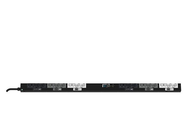 PDU Monitored & Switched 18xC13,6xC19 Panduit SmartZone G5 400V 3fas 