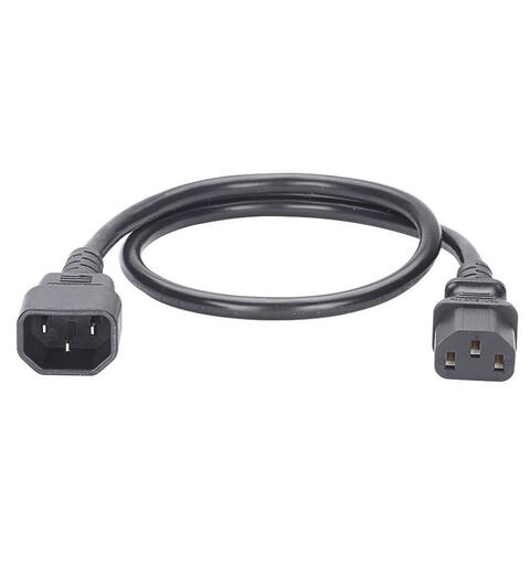 SmartZone  Power Cord 1,8m 10pack, Sort Panduit, Non-Locking IEC C14 to IEC C13