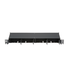 HD Flex 1U fiberpanel for 12x6-port,sort Panduit for inntil 144 fiber