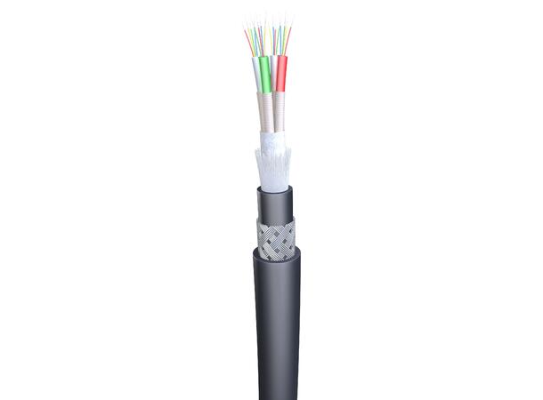 Fiberkabel G48 9/125 OS2 QFCI FRLSZH Armada® SHF1 IEC60332-3-22 DNV Certified 