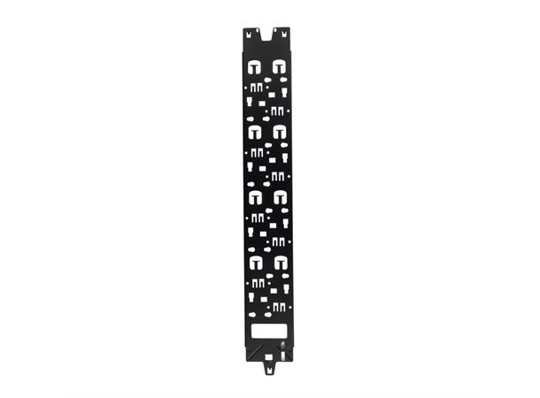 FlexFusion Vertical Cable Manager Panel Panduit, for 48RU Cabinet, Sort 