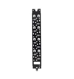 FlexFusion Vertical Cable Manager Panel Panduit, for 48RU Cabinet, Sort