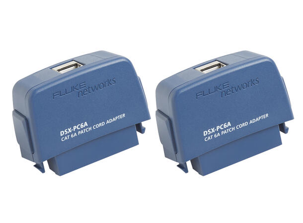 DSX CAT 6A Adapters, sett à 2 stk. With Shielded CAT 6A Patch Cord Jacks 