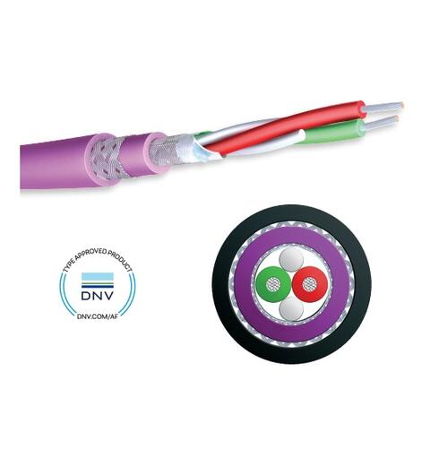 Armada® Profibus DP 1x2x22awg IEC60332-3 Cat.A/Cat.C DNV, Armoured SHF2 MUD Res.