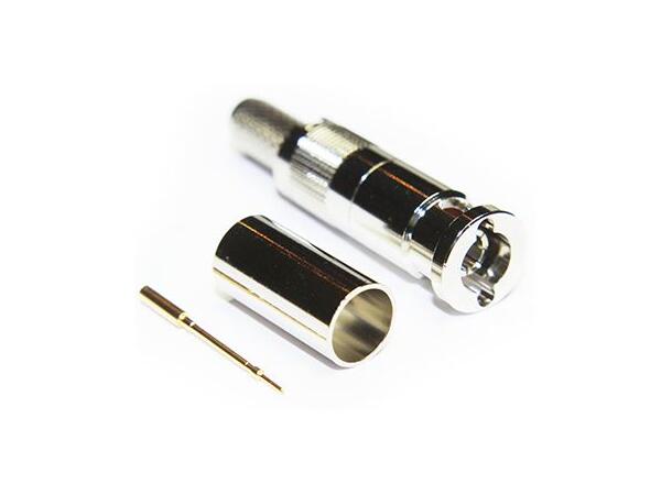 COAX Connectors Micro BNC HAN 12G-SDI for Belden 1855ENH/4855ELW/Can L-2.5CHWS 